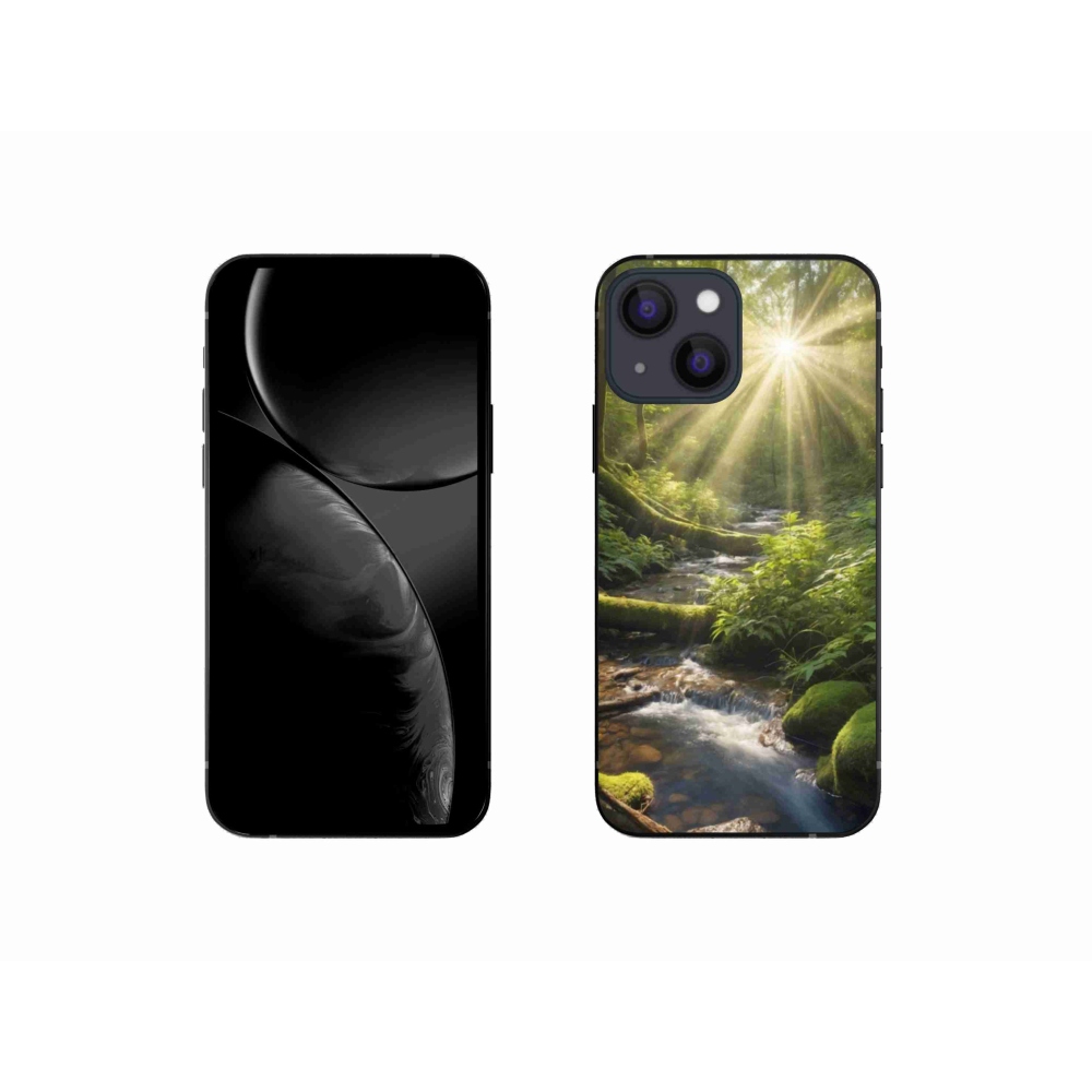 Gél borítás mmCase iPhone 13 Mini készülékhez - erdő mélysége