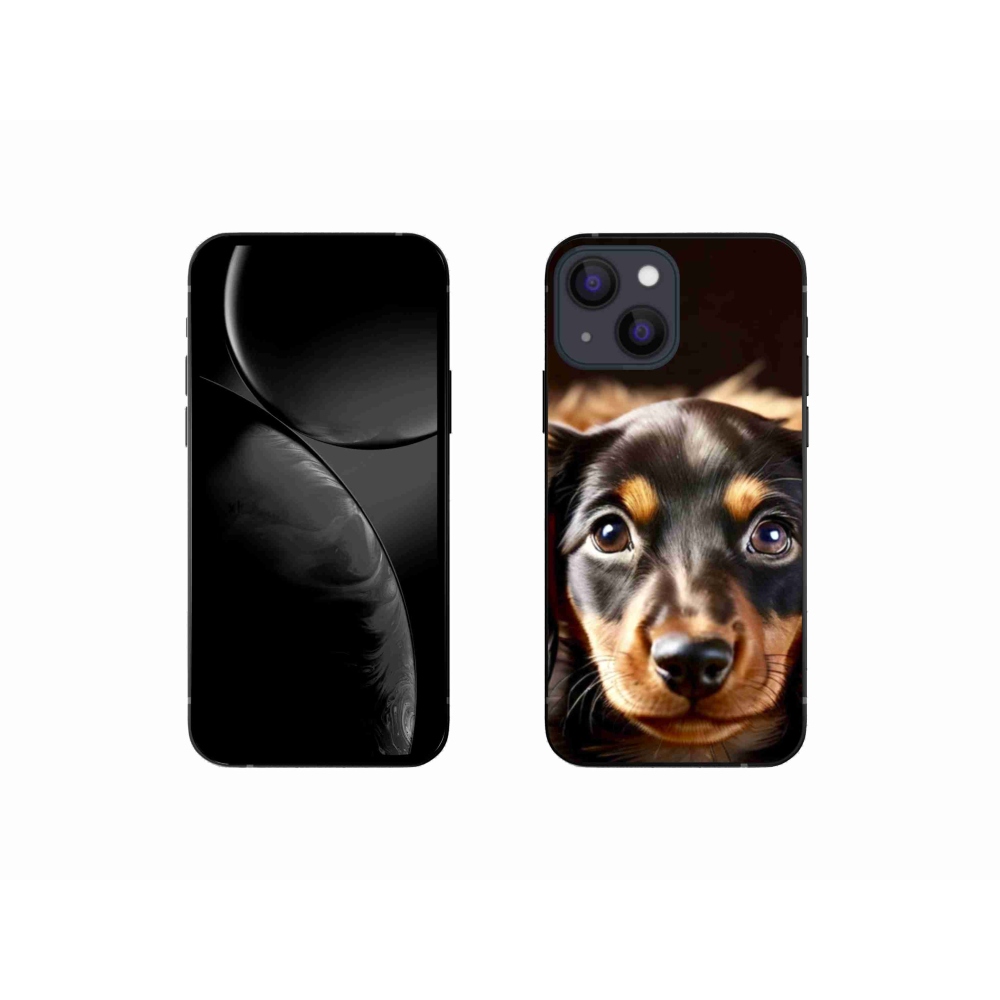 Zselés borítás mmCase iPhone 13 Mini készülékhez - tacskó