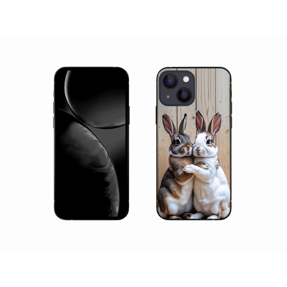 mmCase gél tok az iPhone 13 Mini-hez – nyúlpár