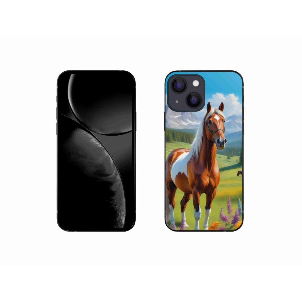 mmCase gél tok az iPhone 13 Mini-hez – ló a réten