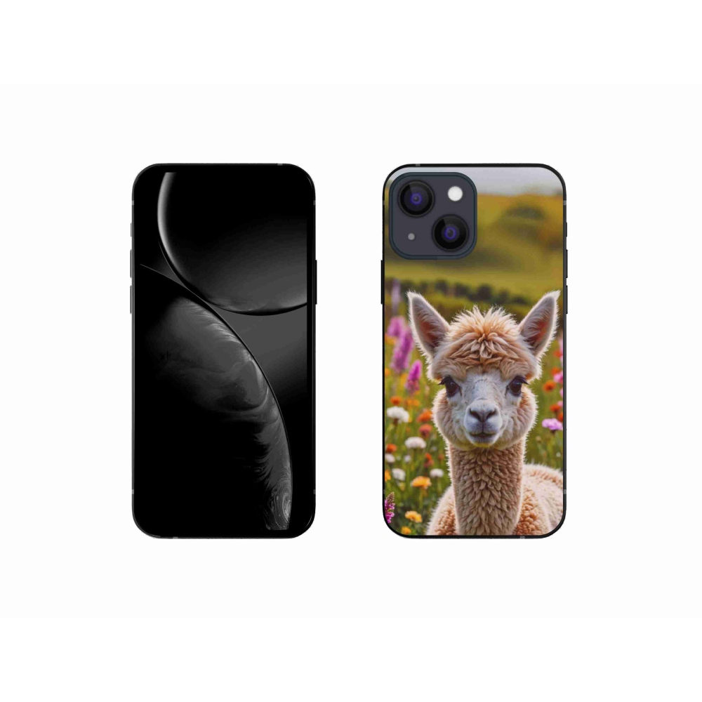 mmCase gél tok az iPhone 13 Mini-hez – láma a réten