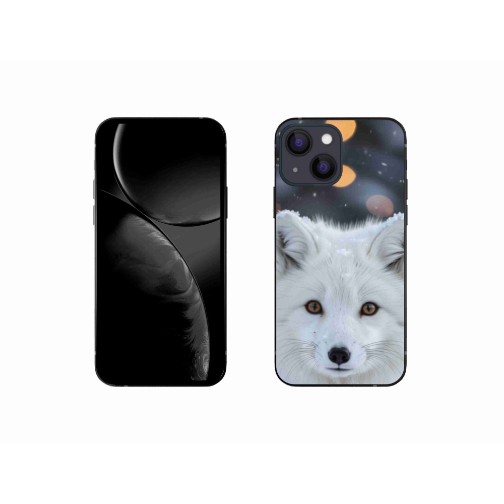 Zselés borítás mmCase iPhone 13 Mini készülékhez - sarki róka