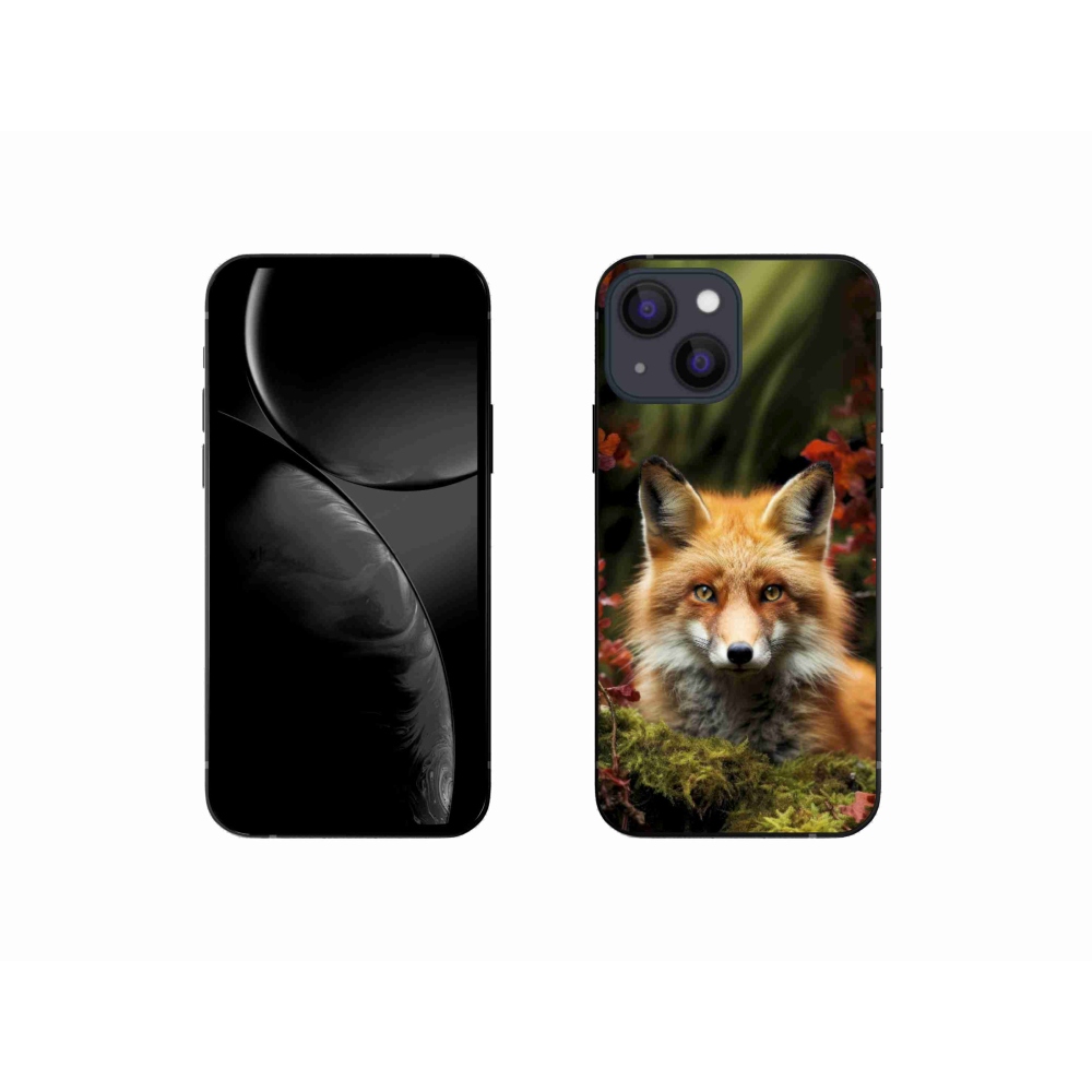 mmCase gél tok az iPhone 13 Mini-hez – róka az erdőben