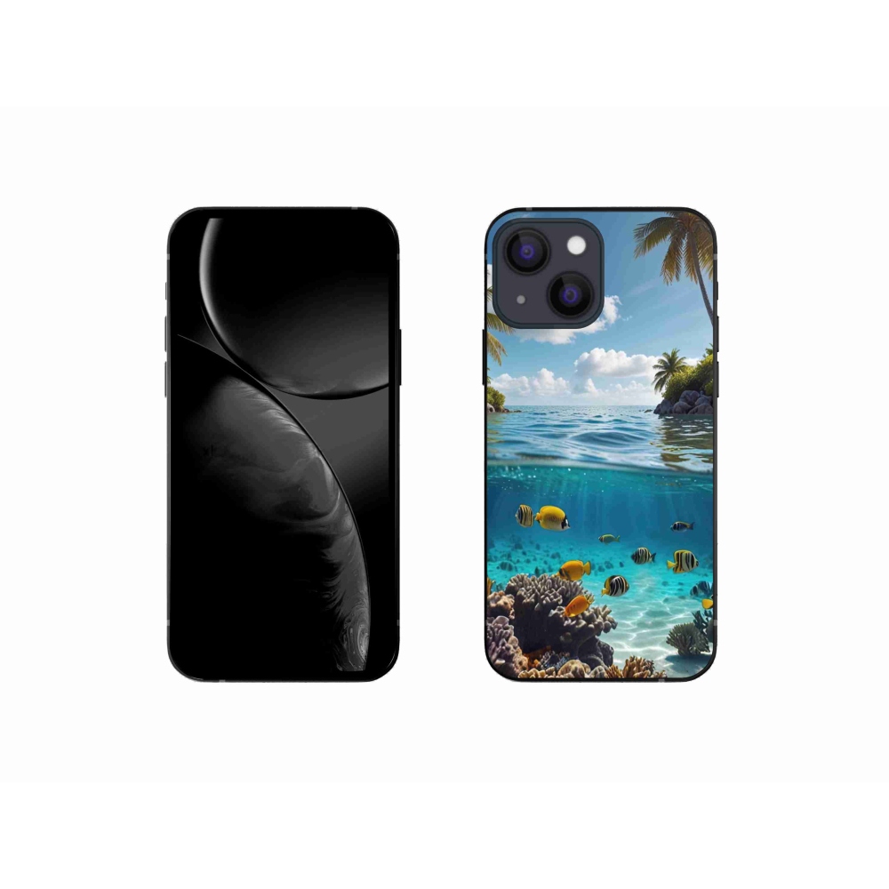 Zselés borítás mmCase iPhone 13 Mini készülékhez - Sea World 4