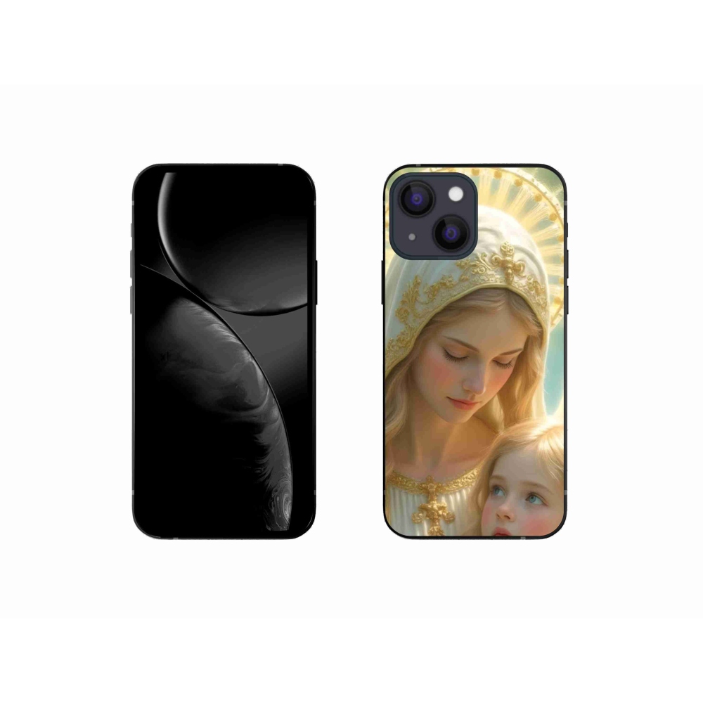 Gél borítás mmCase iPhone 13 Mini készülékhez - Vallási motívum 2