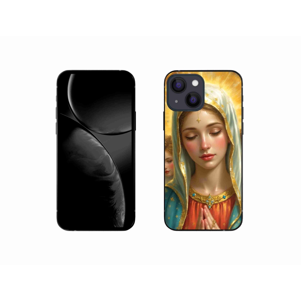 Gél borítás mmCase iPhone 13 Mini készülékhez - Vallási motívum 3