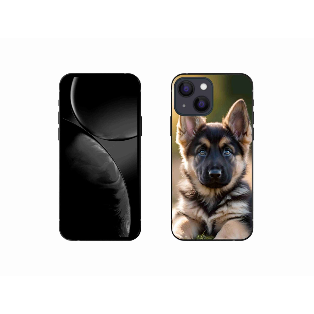 mmCase gél tok az iPhone 13 Mini-hez – német juhászkutya a természetben