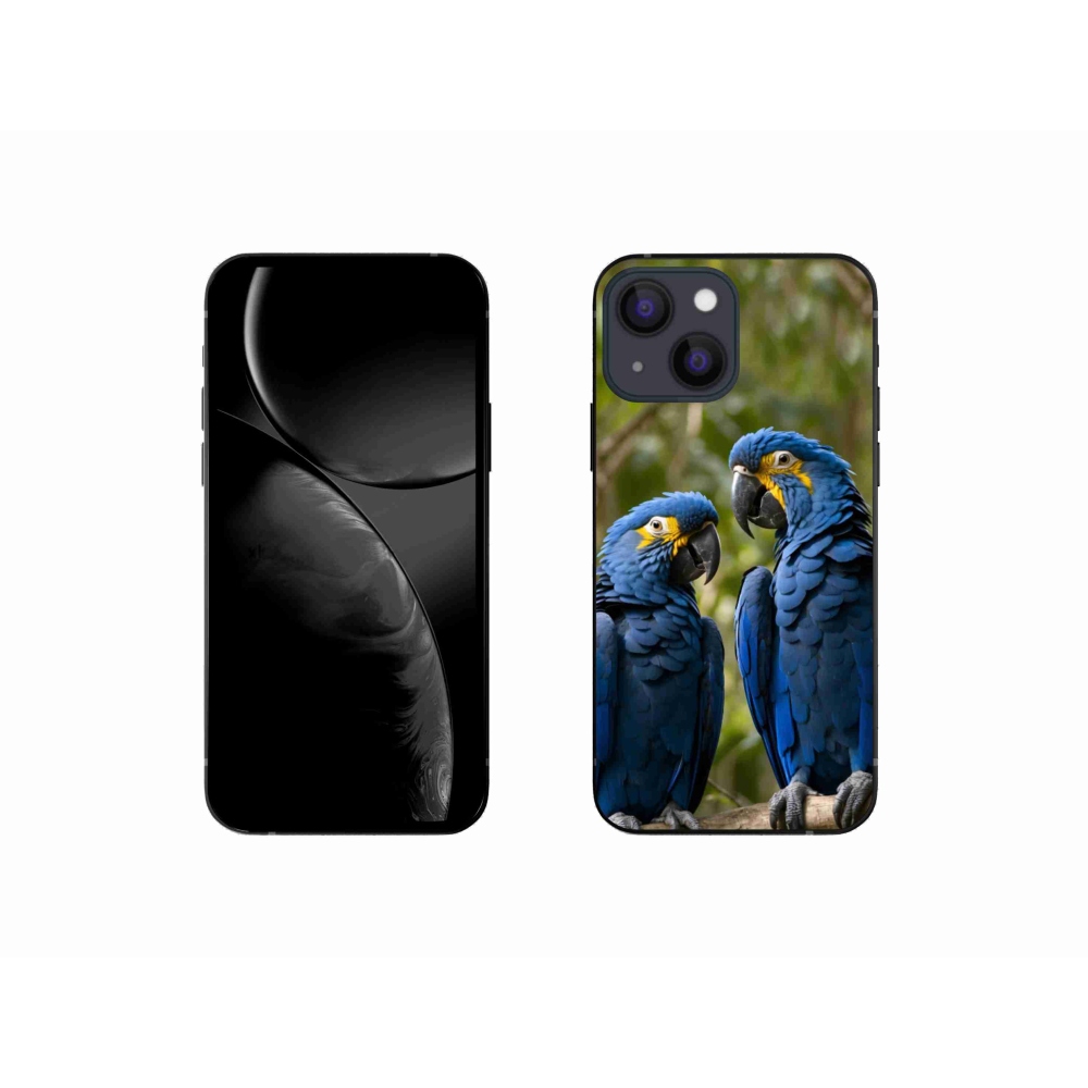 mmCase gél tok az iPhone 13 Mini-hez – papagáj-duó