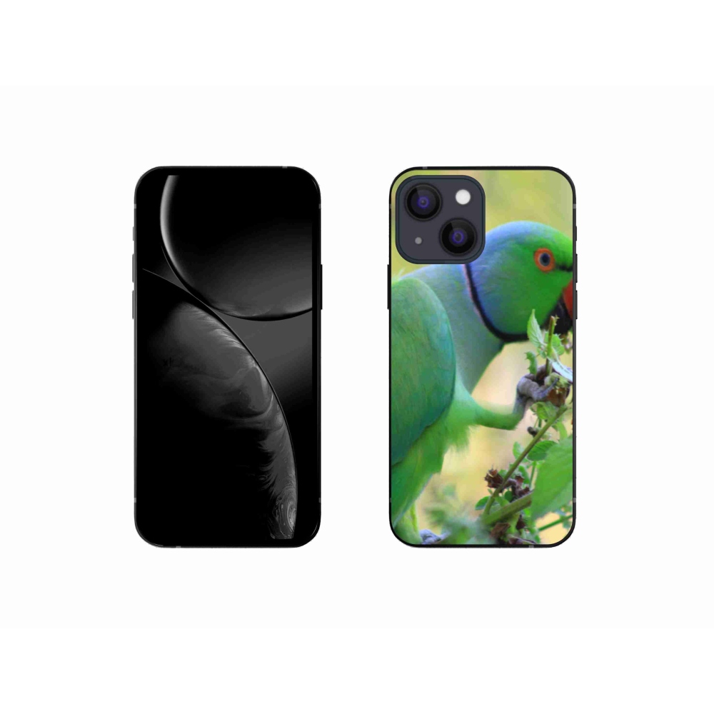 Zselés borítás mmCase iPhone 13 Mini készülékhez - papagáj alexandr