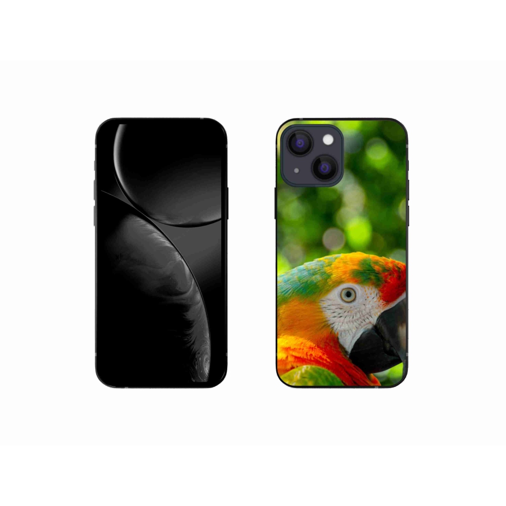 Zselés borítás mmCase iPhone 13 Mini készülékhez - papagáj ara 3