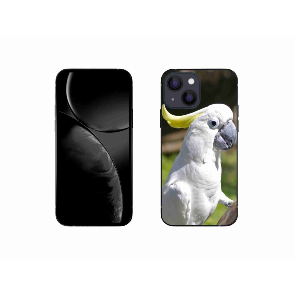 Gél borítás mmCase iPhone 13 Mini készülékhez - papagáj kakadu 2