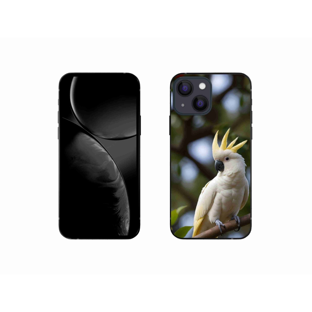 mmCase gél tok az iPhone 13 Mini-hez – kakadu papagáj 3