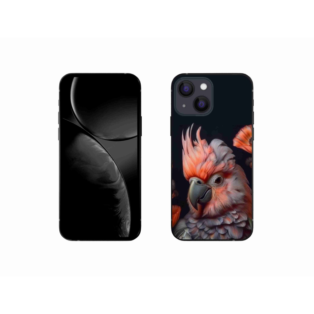 mmCase gél tok az iPhone 13 Mini-hez – színes kakadu papagáj