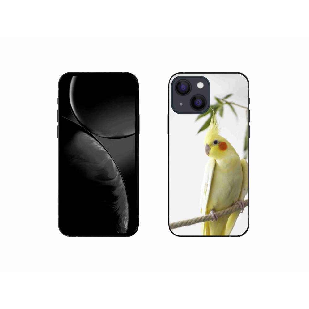 mmCase gél tok az iPhone 13 Mini-hez – tollas papagáj