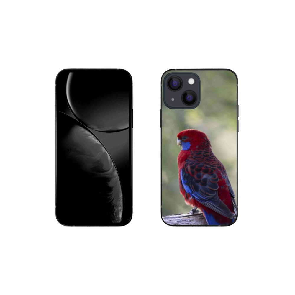 Zselés borítás mmCase iPhone 13 Mini készülékhez - papagáj rózsaszínű