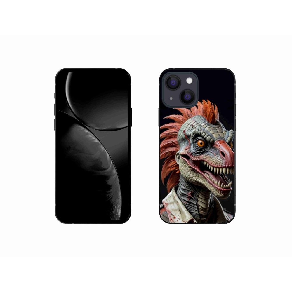 mmCase gél tok az iPhone 13 Mini-hez – punk dinoszaurusz