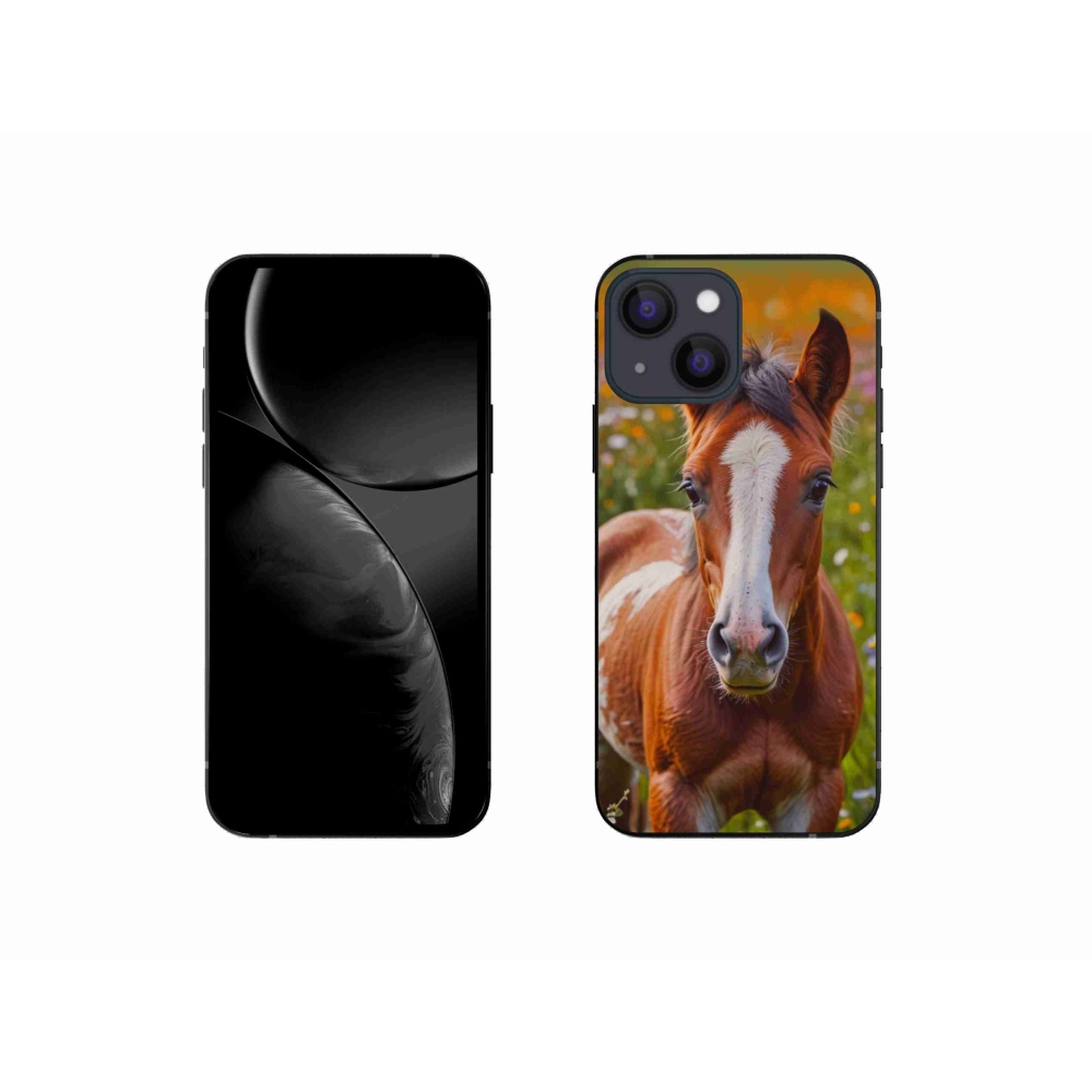 mmCase gél tok az iPhone 13 Mini-hez – aranyos csikó