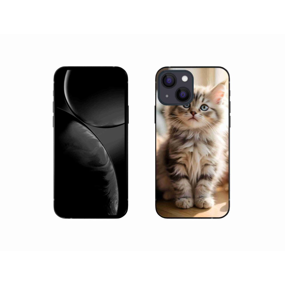 mmCase gél tok az iPhone 13 Mini-hez – aranyos cica 10