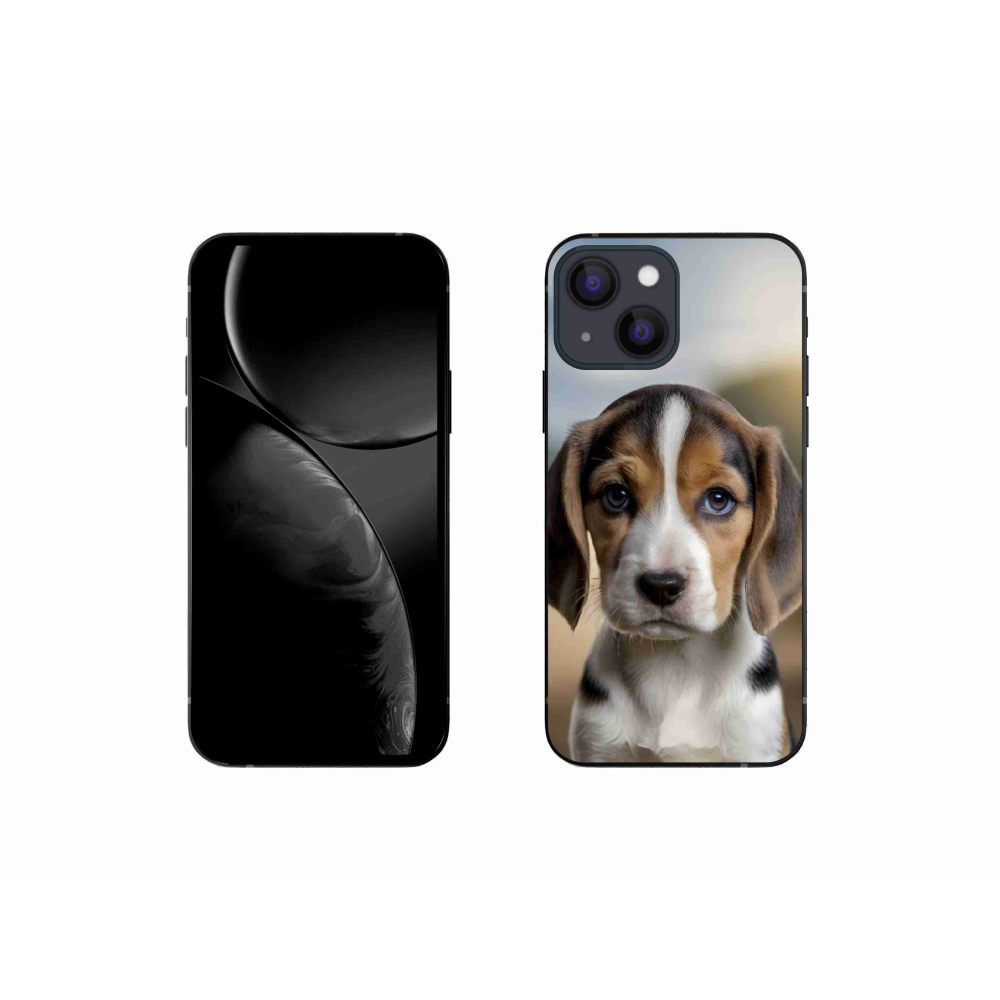 mmCase gél tok az iPhone 13 Mini-hez – aranyos beagle