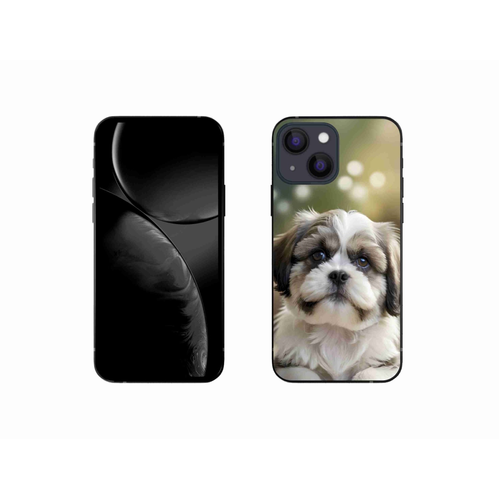 mmCase gél tok az iPhone 13 Mini-hez – aranyos shih-tzu