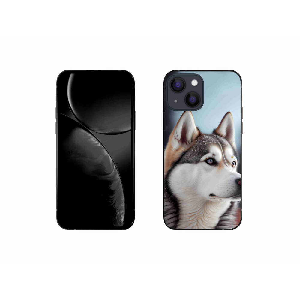 mmCase gél tok az iPhone 13 Mini-hez – szibériai husky