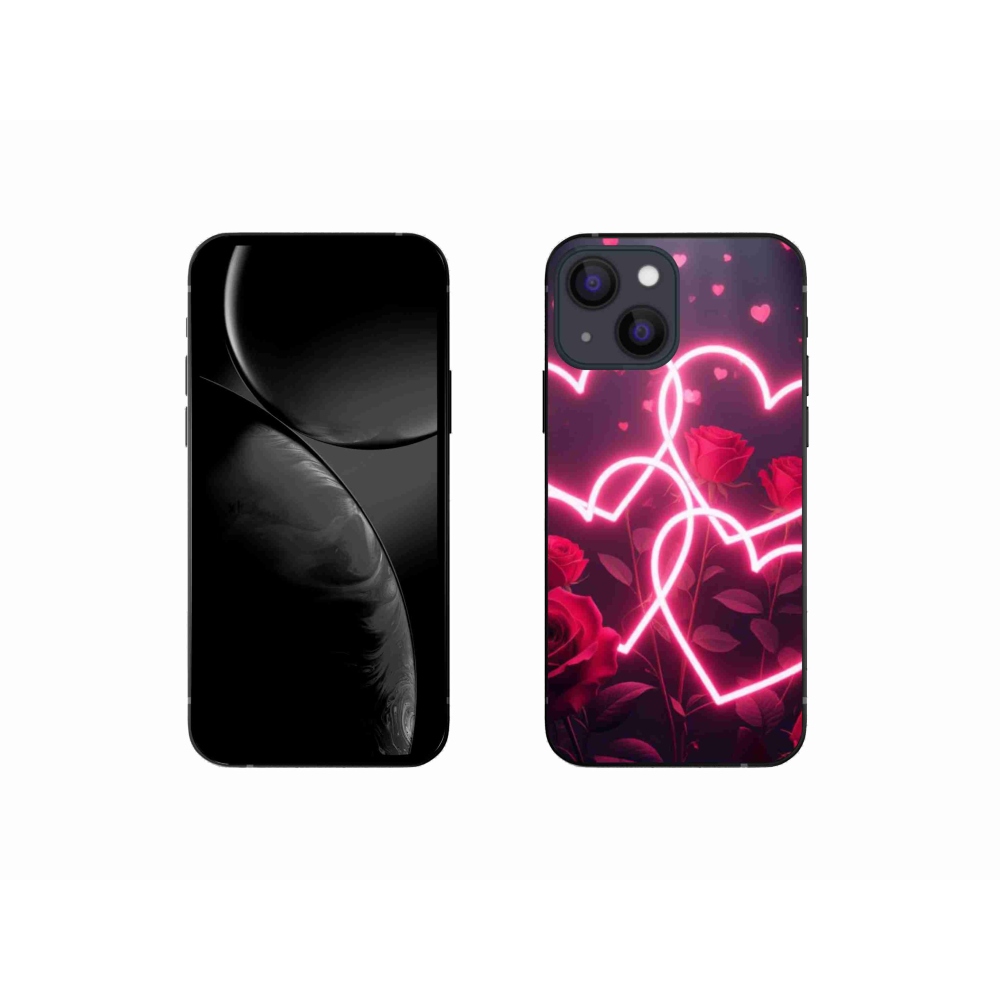 Gél borítás mmCase iPhone 13 Mini készülékhez - Szerelem szíve