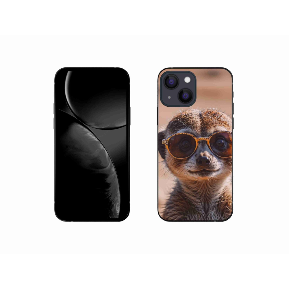 Gél borítás mmCase iPhone 13 Mini készülékhez - stílusos surikata