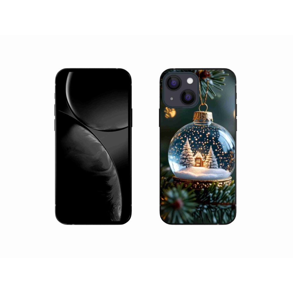 Gél borítás mmCase iPhone 13 Mini készülékhez - Karácsonyi gömb 2