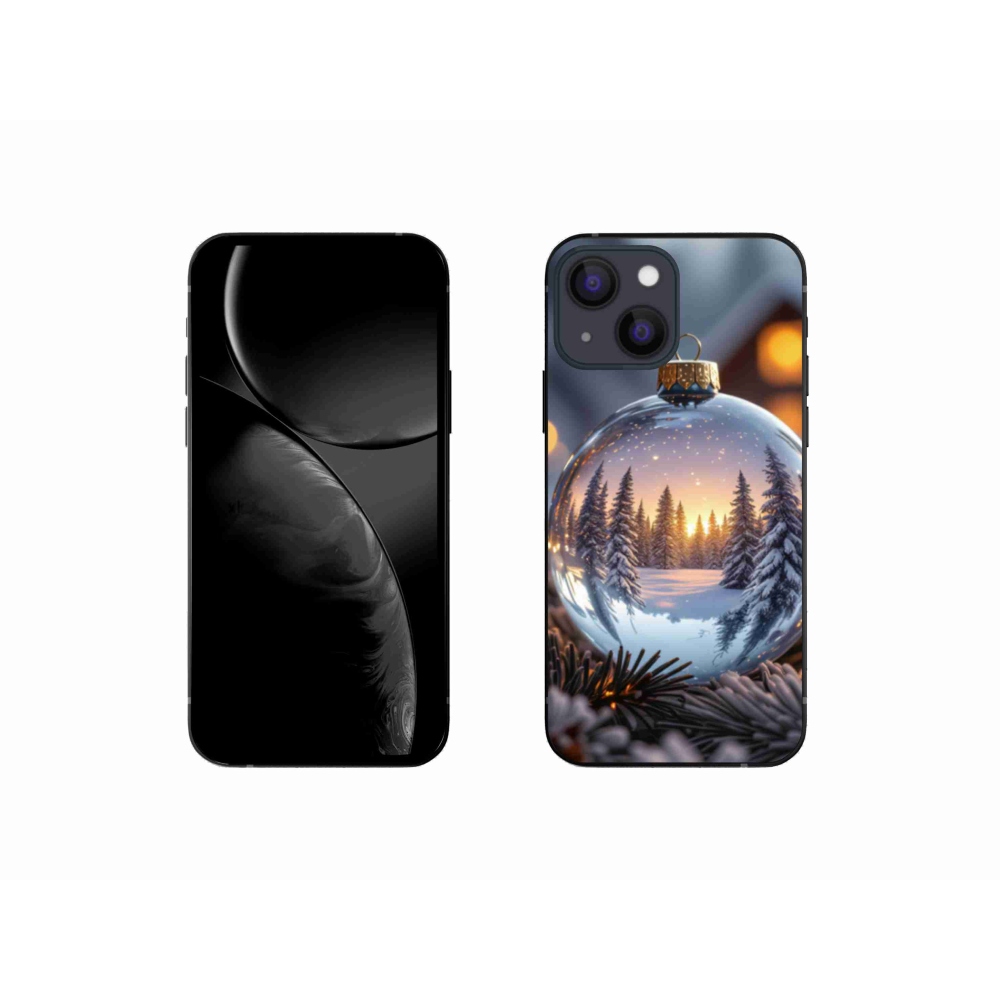 Gél borítás mmCase iPhone 13 Mini készülékhez - karácsonyi dekoráció