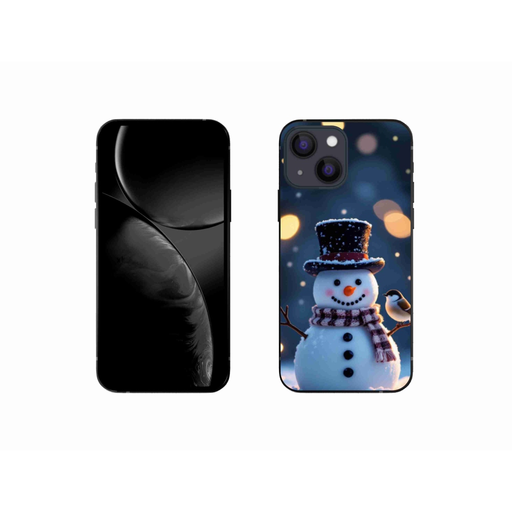 mmCase gél tok az iPhone 13 Mini-hez – karácsonyi hóember