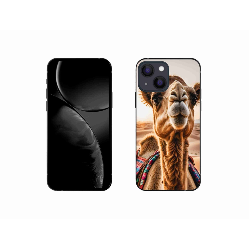 Zselés borítás mmCase iPhone 13 Mini készülékhez - teve színű