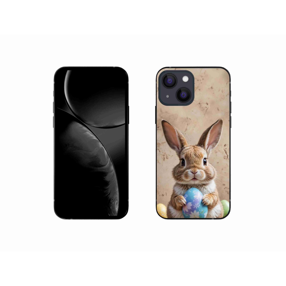 mmCase gél tok az iPhone 13 Mini-hez – húsvéti nyuszi