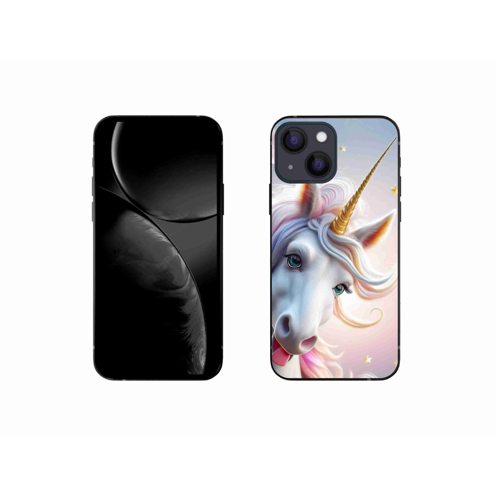 mmCase gél tok az iPhone 13 Mini-hez – vidám egyszarvú
