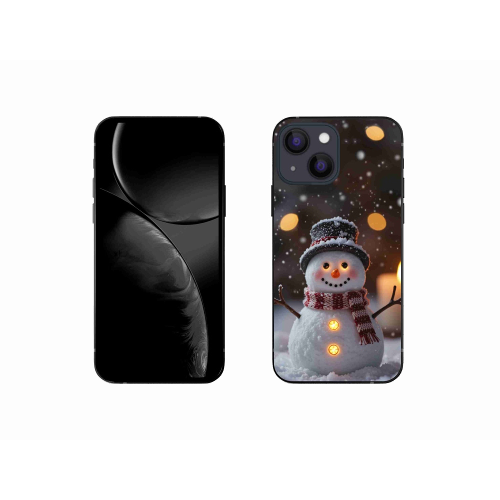 mmCase gél tok az iPhone 13 Mini-hez – vidám hóember