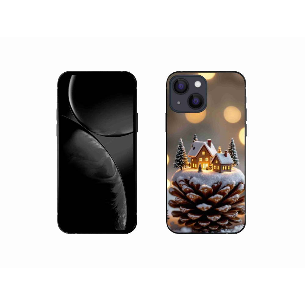 mmCase gél tok az iPhone 13 Mini-hez – téli falu