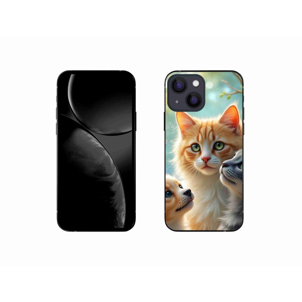 Gél borítás mmCase iPhone 13 Mini készülékhez - Állati barátság 2