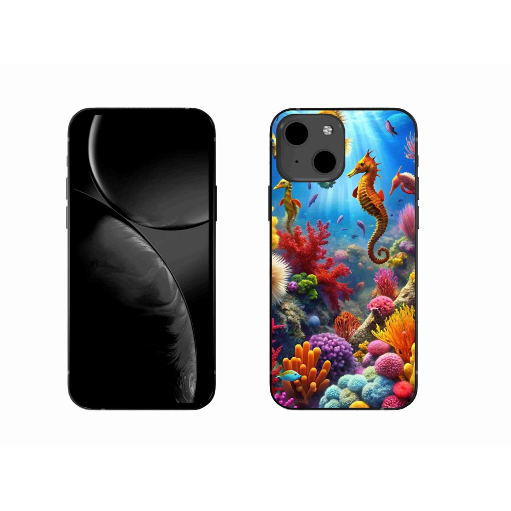 Zselés borítás mmCase iPhone 13 készülékhez - Sea World 3