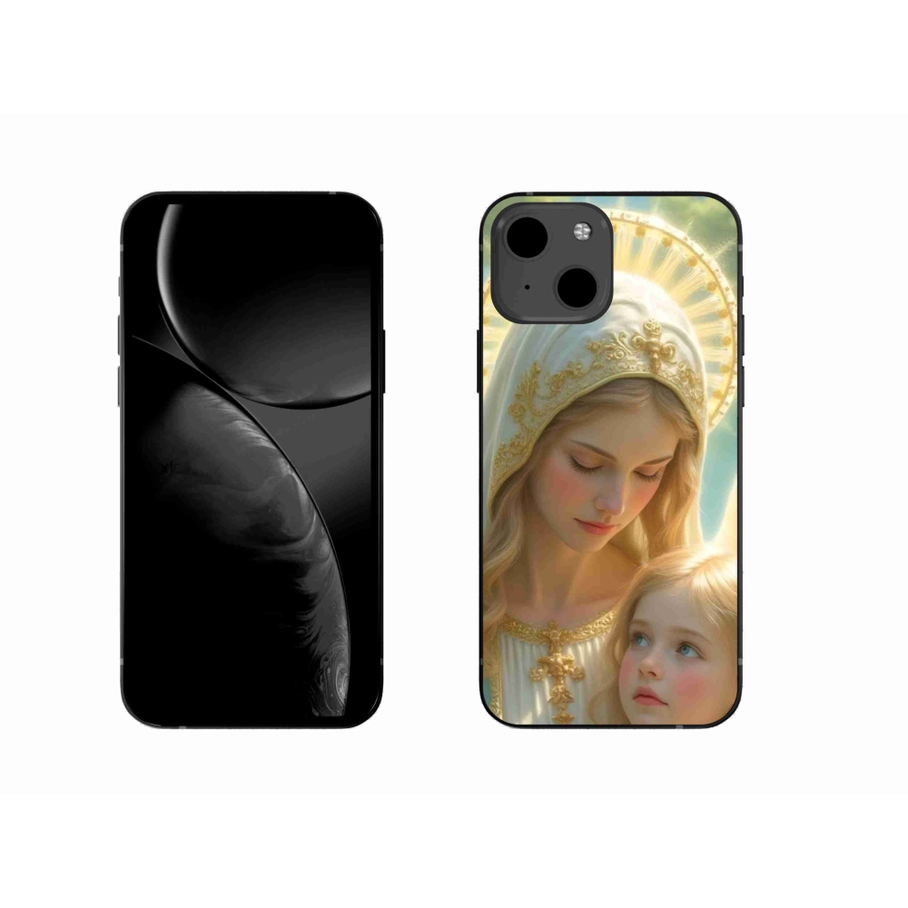 Gél borítás mmCase iPhone 13 készülékhez - Vallási motívum 2