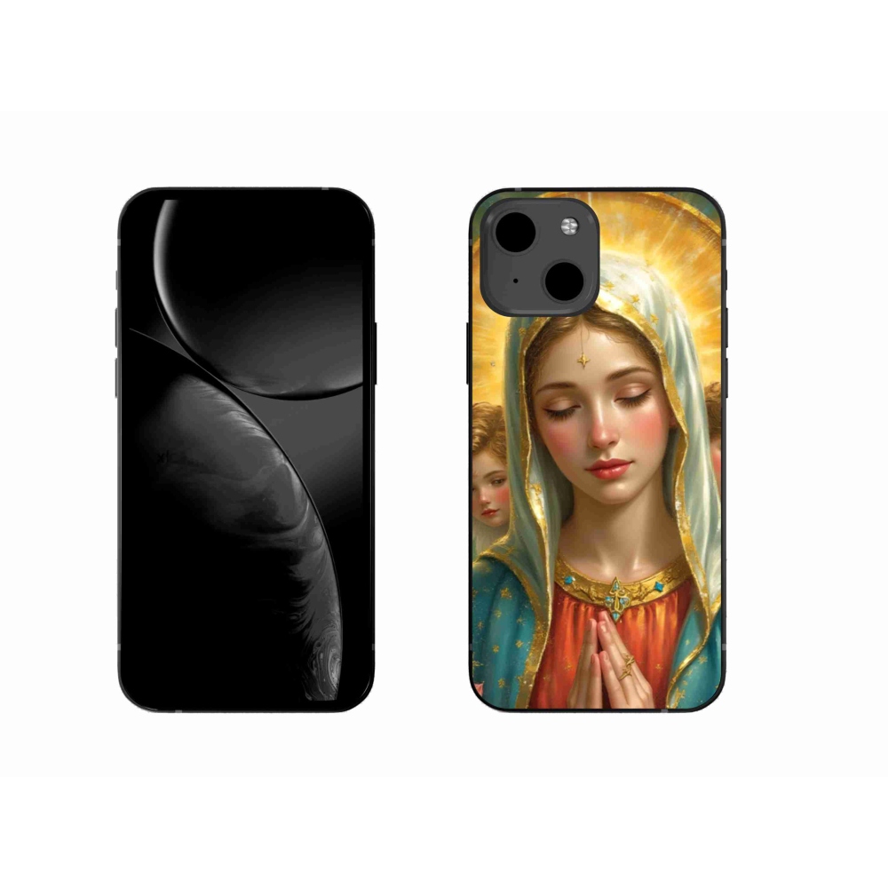 Gél borítás mmCase iPhone 13 készülékhez - Vallási motívum 3