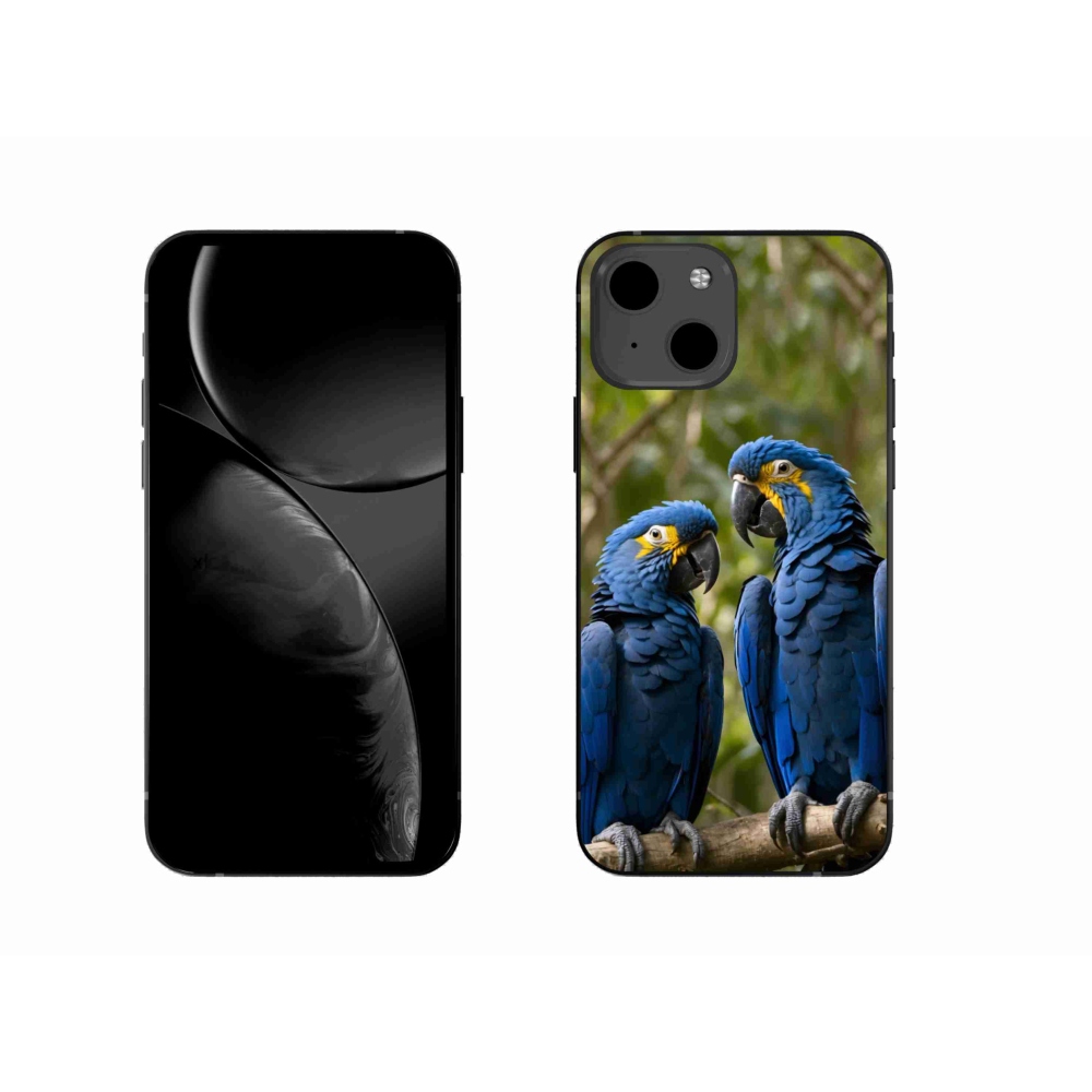 mmCase gél tok az iPhone 13-hoz – papagáj-duó
