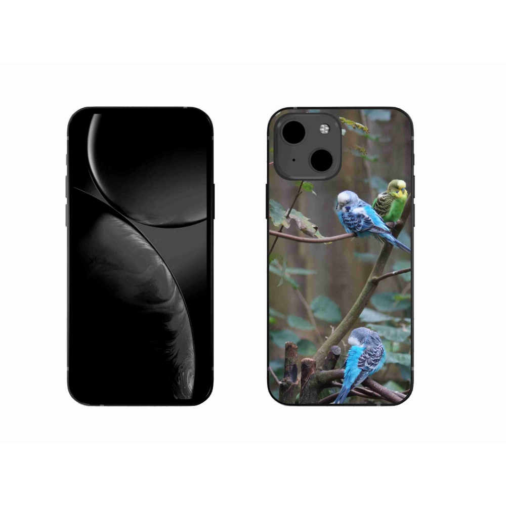 mmCase gél tok az iPhone 13-hoz – papagájok egy ágon