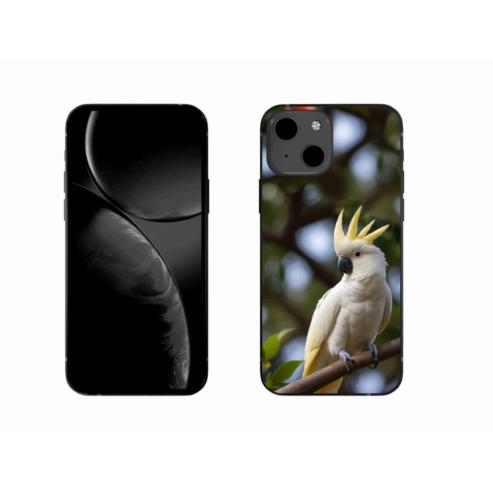 mmCase gél tok az iPhone 13-hoz – kakadu papagáj 3