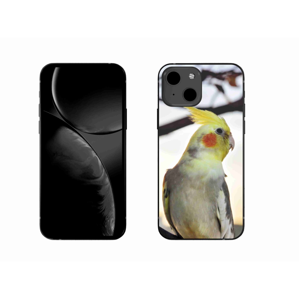 Zselés borítás mmCase iPhone 13 készülékhez - papagáj korela