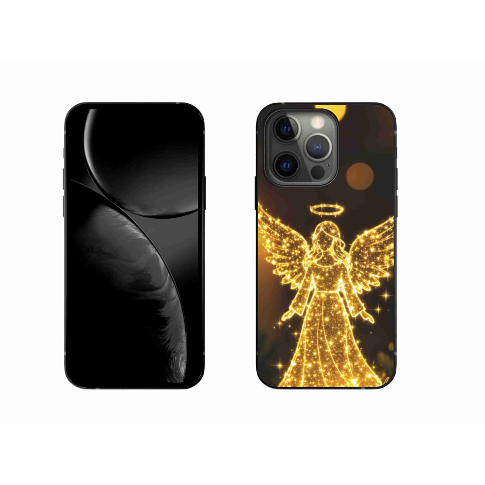 Zselés borítás mmCase iPhone 13 Pro készülékhez - angyalka