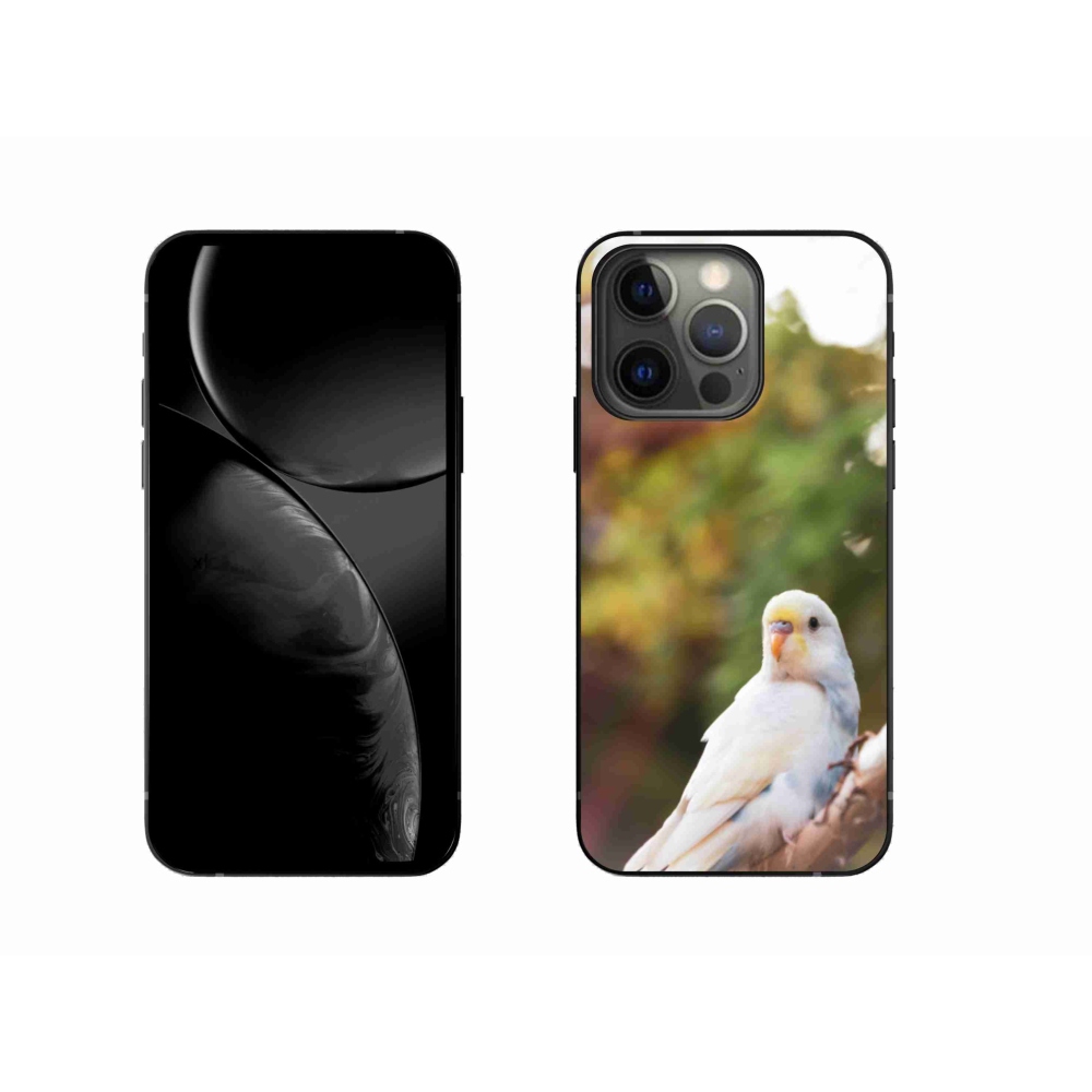 Zselés borítás mmCase iPhone 13 Pro készülékhez - andulka fehér