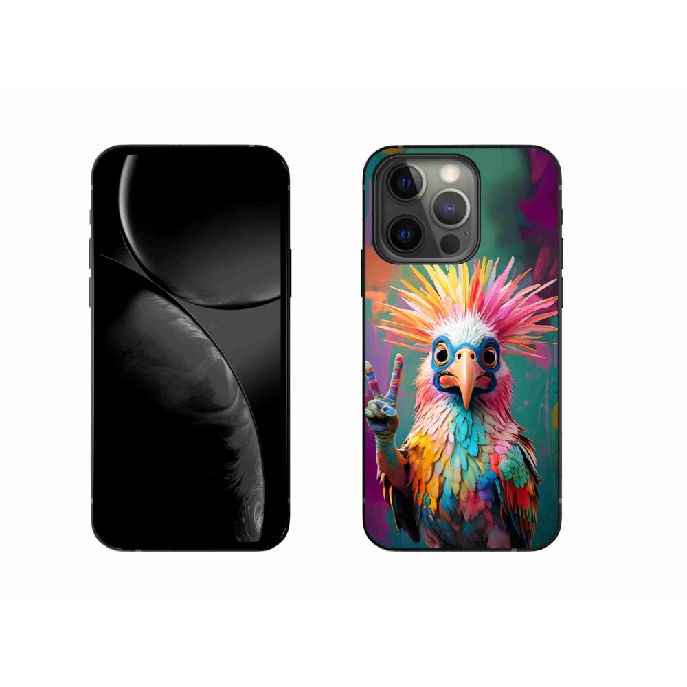 mmCase gél tok az iPhone 13 Pro-hoz – színes lázadó