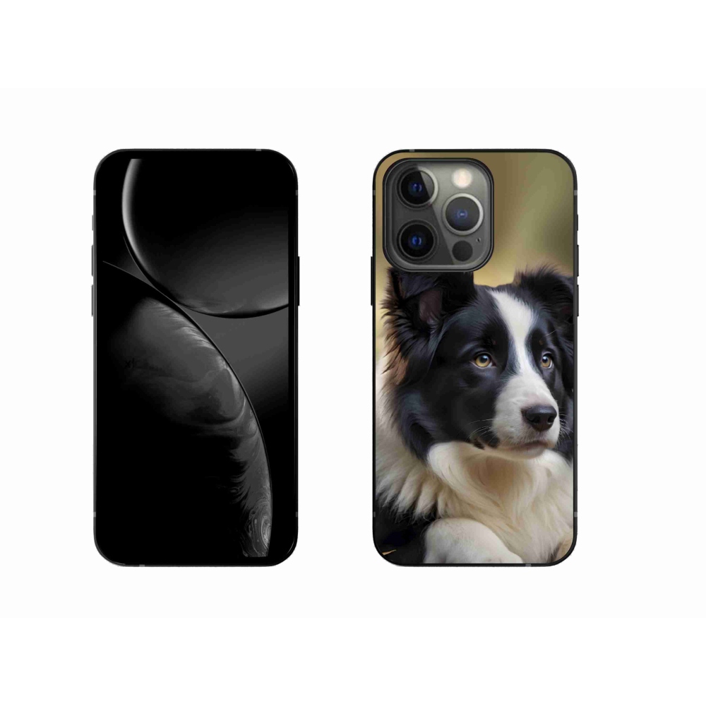 mmCase gél tok az iPhone 13 Pro-hoz – border collie 2