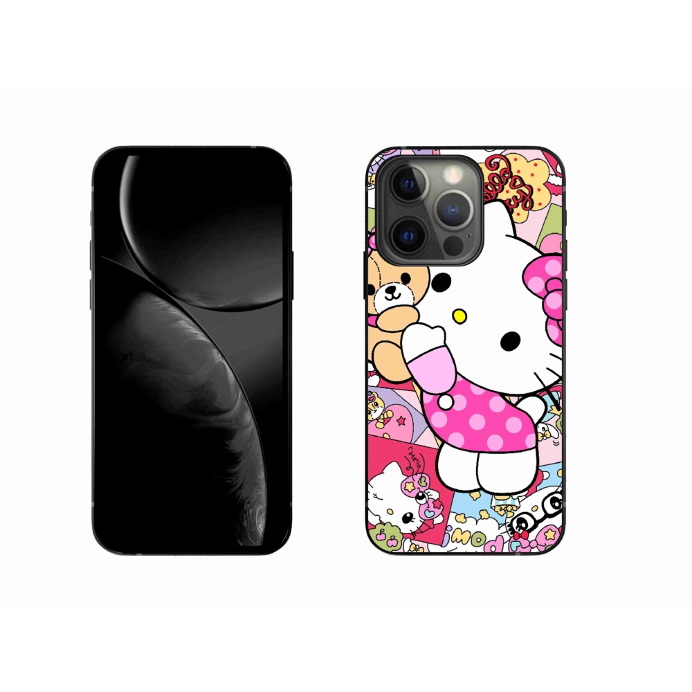 mmCase gél tok az iPhone 13 Pro-hoz – aranyos cica
