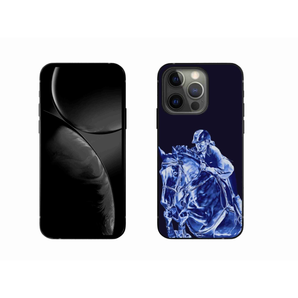 Zselés borítás mmCase iPhone 13 Pro készülékhez - versenyló