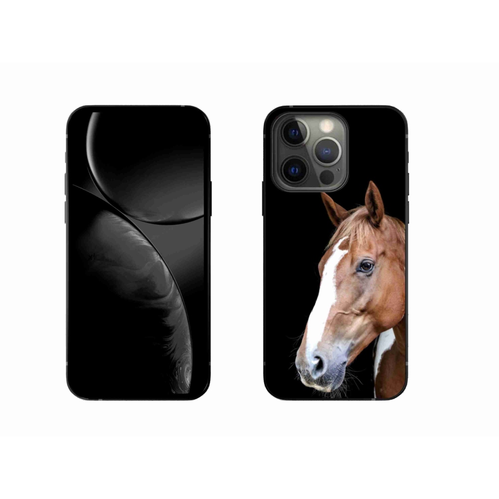 Zselés borítás mmCase iPhone 13 Pro készülékhez - barna ló 3